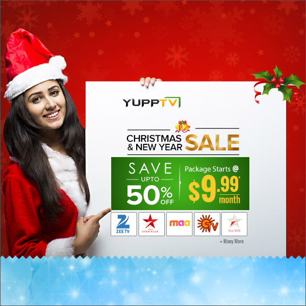 YuppTV Christmas SALE In United States