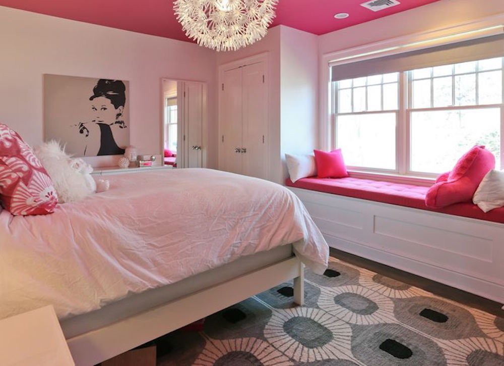 Seashell Pink bedroom walls